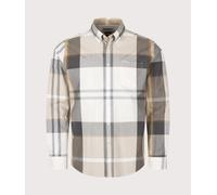 Barbour Lifestyle Mens Harris Tailored Shirt - Colour: TN88 Amble Sand Tartan - Size: Medium