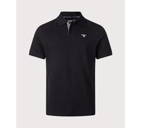 Tartan Pique Polo Shirt Black/Modern M