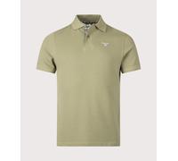 Barbour Lifestyle Mens Tartan Pique Polo Shirt - Colour: GN64 Laurel Green - Size: XXL