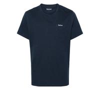 Barbour logo-embroidered cotton T-shirt - Blue S-M-L-XL-XXL
