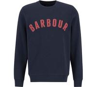Barbour - Logo Sweatshirt - Prep Logo Crew Neck Sweatshirt Navy/Pink for Men - Size M Navy M