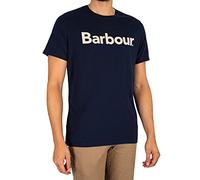 Barbour Logo Tee New Navy Small