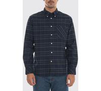 BARBOUR Long-Sleeved Cotton Shirt with Check Pattern - Size: XL - male