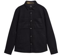 Barbour Marltown Tailored Wool Blend Overshirt - Navy Marl L L