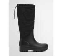 Barbour Marnie Quilted Tall Welly Boots Pure Black - 37