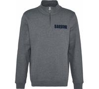 Barbour - Men's half-zip Cotton Sweatshirt - Cotes Half Zip Sweatshirt Mid Grey Marl for Men - Size L Grey L