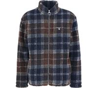 Barbour - Men's tartan sherpa Fleeces - Tartan Fleece Zip Through Midnight Oak Tartan for Men - Size XL - Navy Navy XL