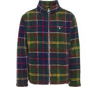 Barbour - Men's tartan sherpa Fleeces - Tartan Fleece Zip Through Sweatshirt Classic Tartan for Men - Size M - Green Green M