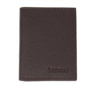 Barbour Mens Amble Leather Billfold Wallet - Dark Brown - Size: One Size