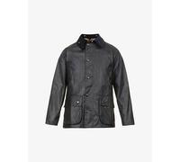 Barbour Mens Barbour Bedale Waxed-Cotton Jacket Navy 42