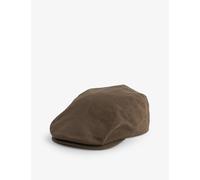 Barbour Mens Barbour Finnean Flat Cotton Cap Olive M