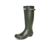 Barbour Mens Bede Winter Waterproof Wellington Snow Rain Mid Calf Boots - Olive - 12