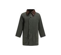 Barbour Men's Classic Waterproof Waxed Cotton Jacket with Corduroy Collar - 36 EU - Green