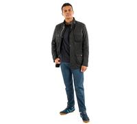 Barbour Mens Corbridge Wax Jacket Black (UK, Alpha, XL, Regular, Regular, Black)