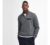 Barbour - Men's half-zip Cotton Sweatshirt - Cotes Half Zip Sweatshirt Mid Grey Marl for Men - Size L Grey L