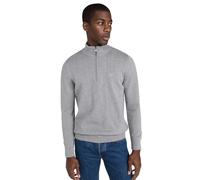 Barbour Mens Cotton Half Zip Sweater Grey Marl (UK, Alpha, M, Regular, Regular, Grey)