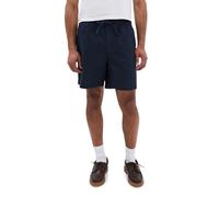 Barbour Men's Cotton Linen Relaxed Shorts, Navy, Medium