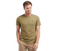 Barbour Lifestyle Mens Regular Fit Essential Sports T-Shirt - Colour: OL54 Mid Olive - Size: Large