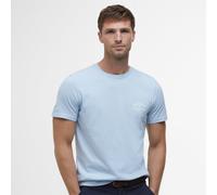 Barbour Mens Cranmer Logo T-Shirt - Light Blue - Size: X Large
