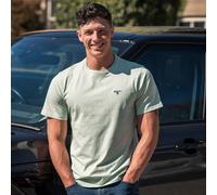 Barbour Mens Essential Sports Tee - Light Green - Size: X Large