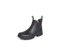 Barbour Mens Fury Winter Waterproof Black Rubber Chelsea Wellington Boot - Black - 6