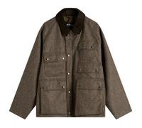 Barbour Men's Heritage + Editor Wool Jacket Olive Check