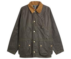 Barbour Men's Heritage+ Modified Beaufort Spectator Wax Jacket Archive Olive