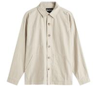 Barbour Men's Heritage+ Natural Linen Blend Overshirt Mist