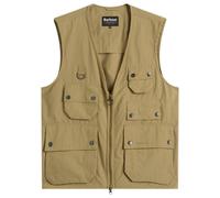 Barbour Men's Heritage + Utility Editor Casual Vest British Khaki