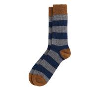 Barbour Mens Houghton Stripe Sock - Light Grey - Size: Large