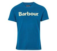 Barbour Mens Logo Tee - Blue - Size: X Large