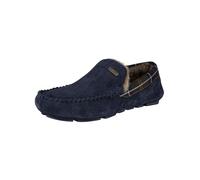 Barbour Men's Monty Moccasin, Navy Suede, 12 UK