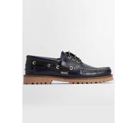 Barbour Mens Navy Deck Boat Shoe