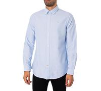 Barbour Mens Oxtown L/S Tailored Shirt Sky M