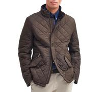 Barbour Mens Powell Quilt Jacket Olive Green
