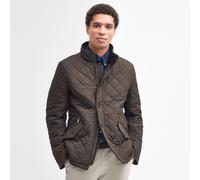 Barbour Mens Powell Quilted Jacket - Olive - Size Medium