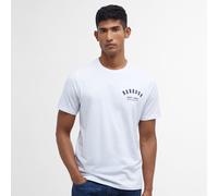 Barbour Mens Preppy T-Shirt - White - Size: Large