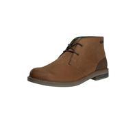 Barbour Mens Redhead Chukka Smart Tan Office Leather Shoes Ankle Boots - Tan - 12