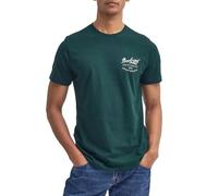 Barbour Mens Script Graphic T-Shirt Seaweed Green (UK, Alpha, S, Regular, Regular, Seaweed)