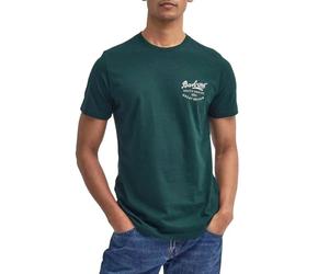 Barbour Mens Script Graphic T-Shirt Seaweed Green (UK, Alpha, S, Regular, Regular, Seaweed)