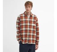 Barbour Mens Stonebank Relaxed Checked Shirt - Orange - Size: Medium