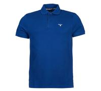 Barbour Mens Tartan Pique Polo - Dark Navy - Size: Large