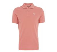 Barbour Mens Tartan Pique Polo - Light Red - Size: Large