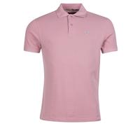 Barbour Mens Tartan Pique Polo - Pink - Size: Medium
