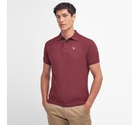 Barbour Mens Tartan Pique Polo - Red - Size: Small