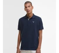 Barbour Mens Tartan Pique Polo Shirt - Dark Blue - Size: Medium