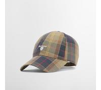 Barbour Mens Tartan Sports Cap - Dark Green - Size: One Size