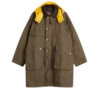 Barbour Men's x Kaptain Sunshine Bedale Casual Field Coat Khaki Brown