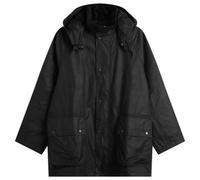 Barbour Men's x Margaret Howell Stand Collar Wax Parka Black