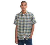 Barbour Midfield Short Sleeve Shirt Green,Blue L Men
